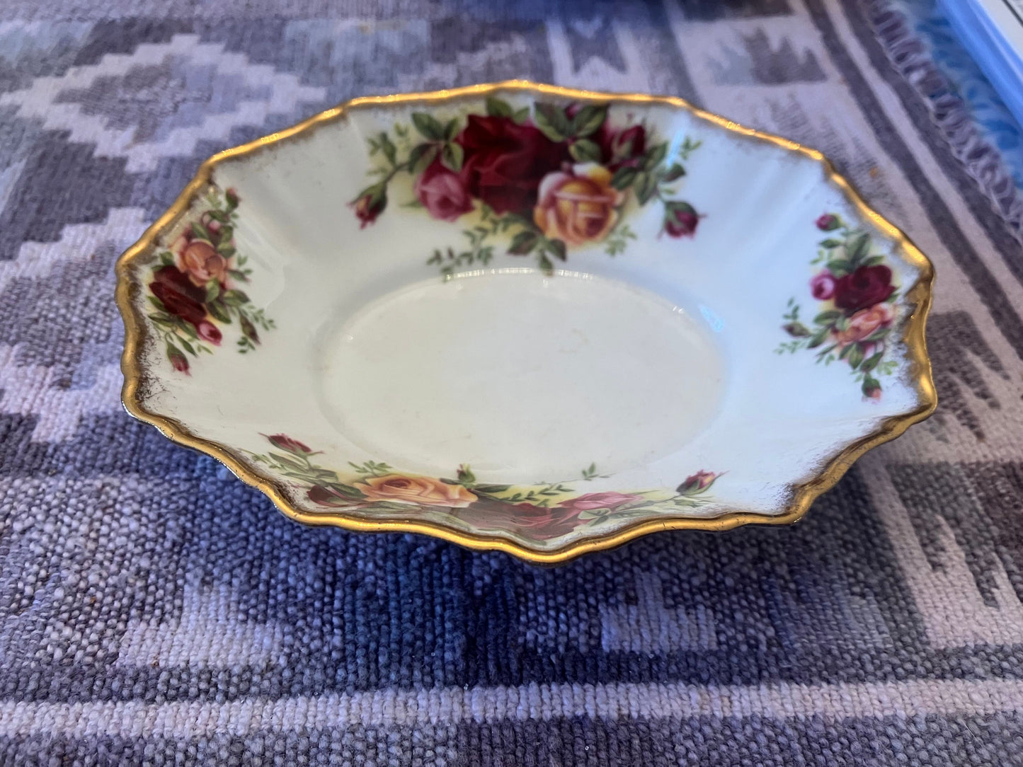 Royal Albert Old Country Roses Bone China Teacup and Saucer